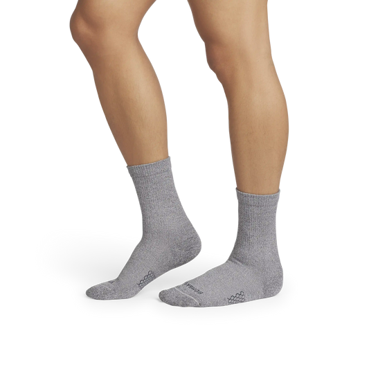 Men's Modern Rib Half Calf Socks