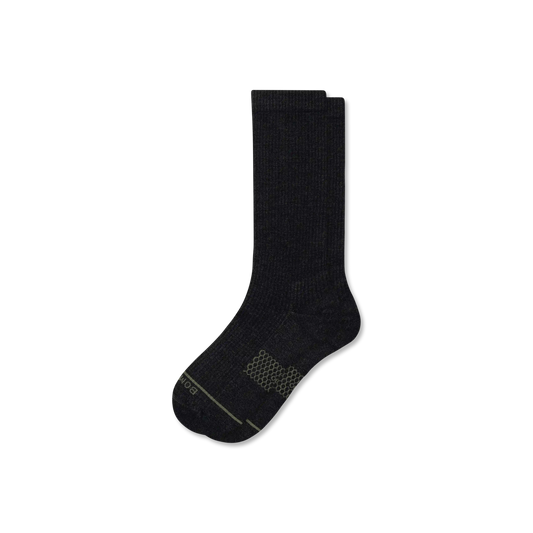 Men's Merino Wool Blend Modern Rib Calf Socks