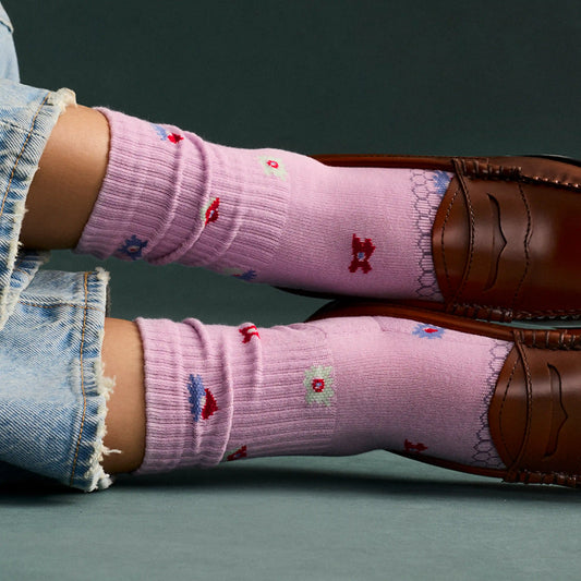 Women’s Garden Party Half Calf Sock 4-Pack