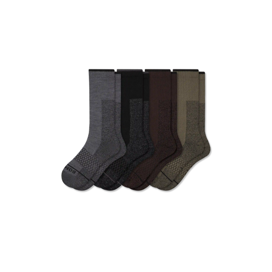 Men's Ultra Strong Merino Blend Calf Sock 4-Pack