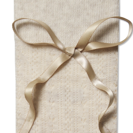 Women’s Pointelle Bow Half Calf Socks