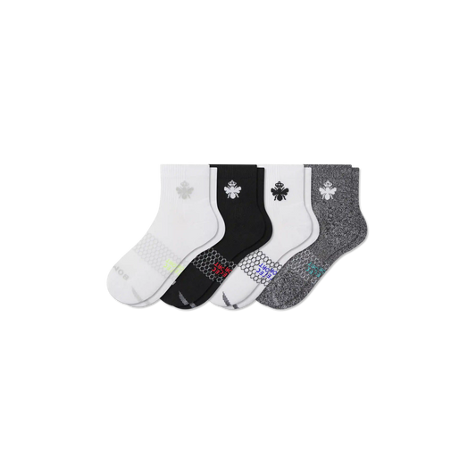 Men's All Sport Quarter Sock 4-Pack