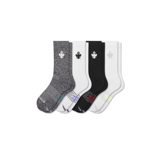Youth All Sport Calf Sock 4-Pack
