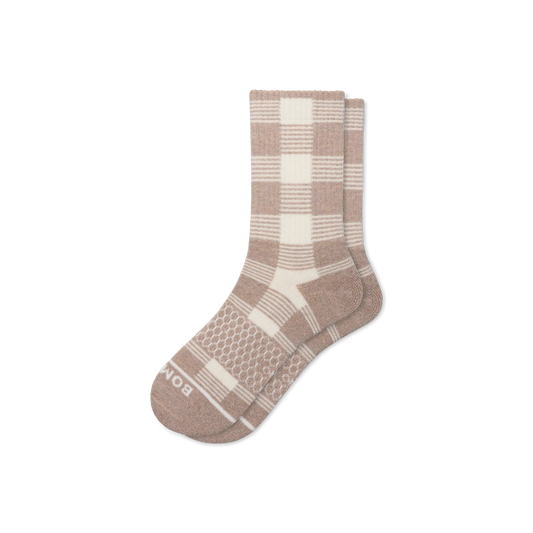 Women's Merino Wool Blend Half Calf Socks