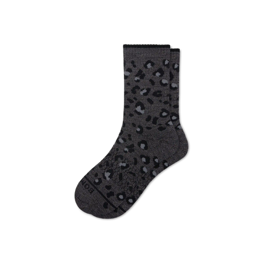 Women's Merino Wool Blend Half Calf Socks