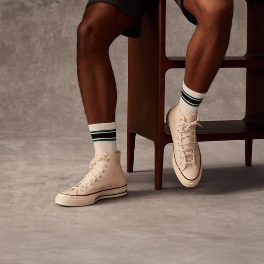 Men's Vintage Stripes Half Calf Sock 8-Pack