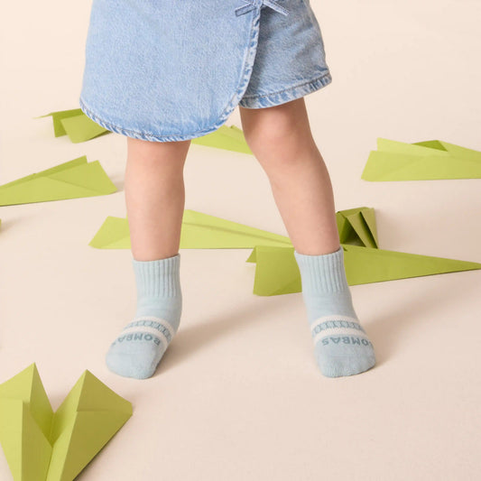 Toddler Solids Gripper Calf Sock 4-Pack