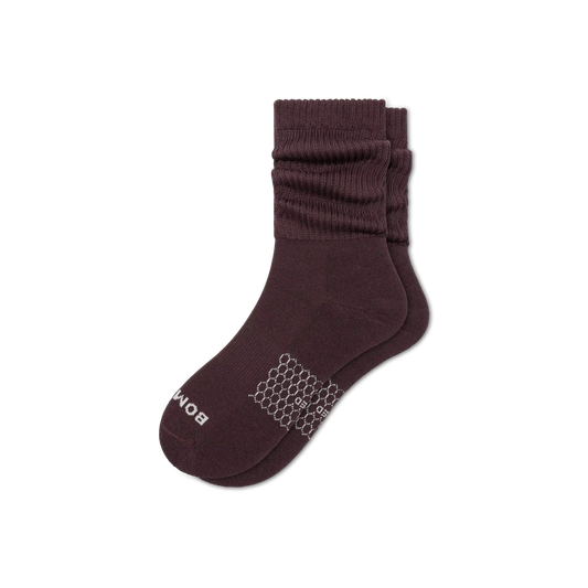 Women's Slouchy Rib Calf Socks