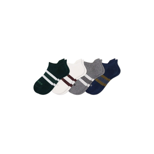 Men's Solids Ankle Sock 4-Pack
