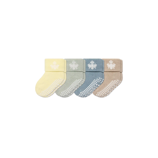 Baby Gripper Sock 4-Pack (6-12 Months)