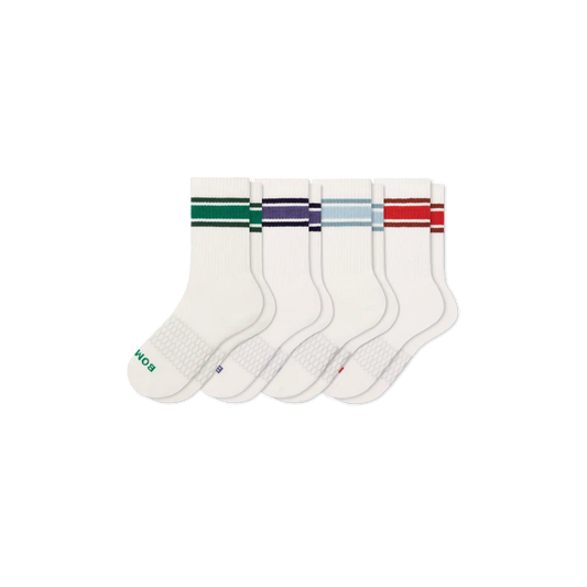 Youth Vintage Stripes Calf Sock 4-Pack