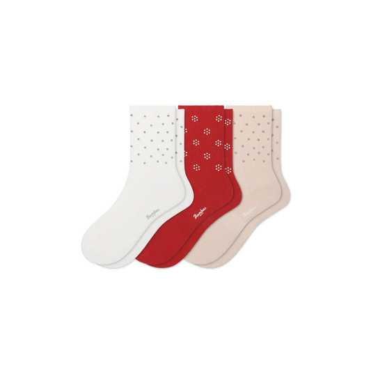 Women's Pearl Half Calf Sock 3-Pack