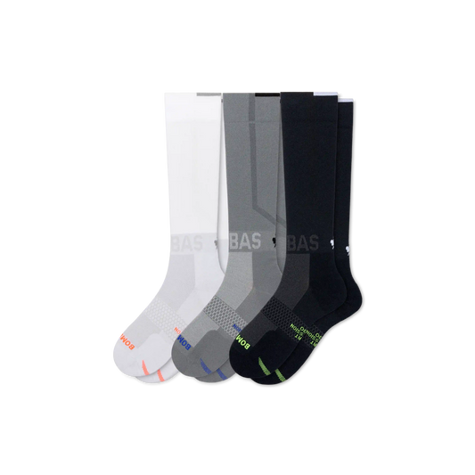 Women's Sport Compression Knee High Sock 3-Pack (20-30mmHg)