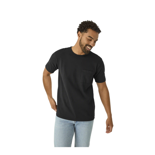 Men’s Premium Weight Pocket Crew Neck T-Shirt