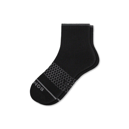 Men's Merino Wool Blend Quarter Socks