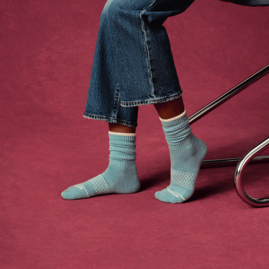 Women's Merino Wool Blend Calf Sock 8-Pack