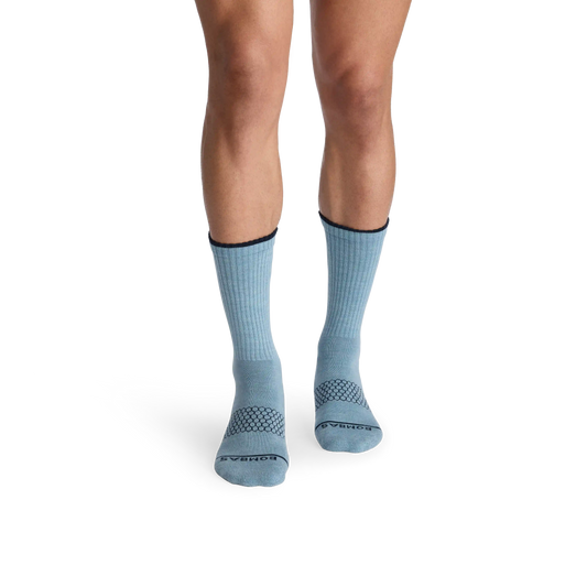 Men's Merino Wool Blend Calf Socks