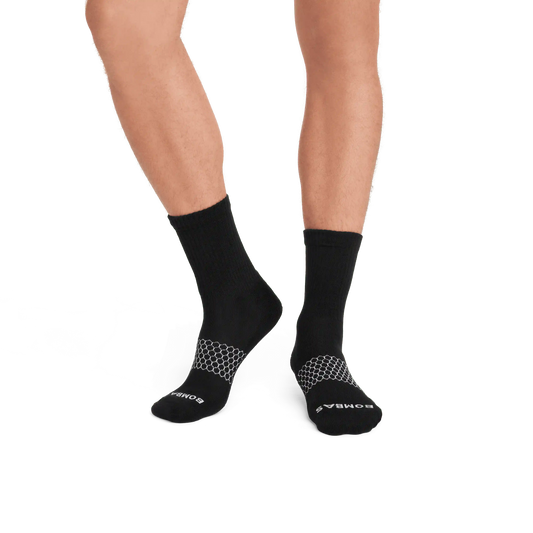 Men's Solids Half Calf Sock 8-Pack