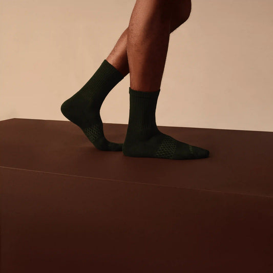 Men's Solids Half Calf Sock 4-Pack