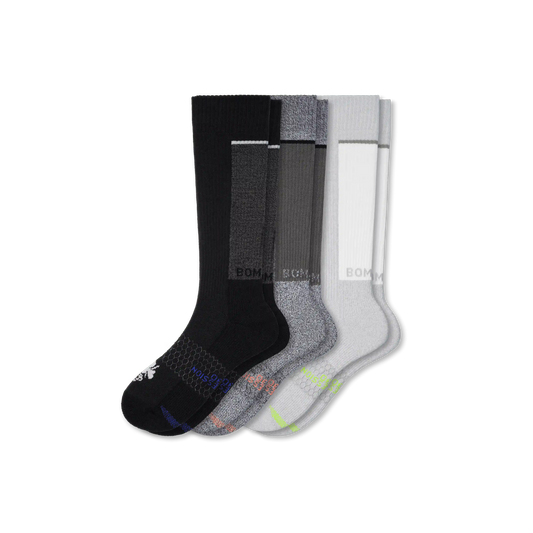 Men's Medical Grade Compression Knee High Sock 3-Pack (20-30mmHg)