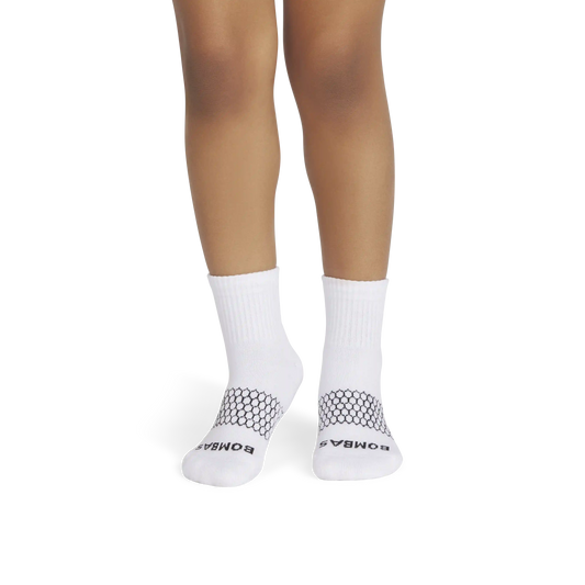 Youth Solids Quarter Sock 4-Pack