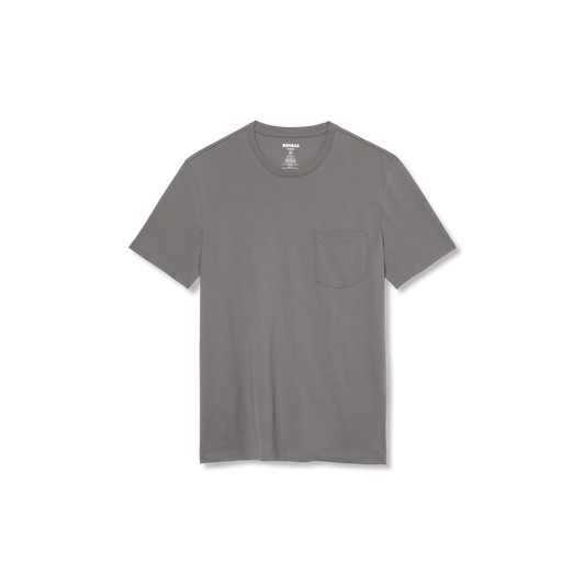 Men's Pima Cotton Pocket Crew Neck T-Shirt
