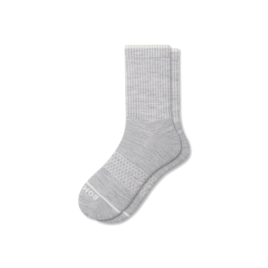 Men's Merino Wool Blend Half Calf Socks