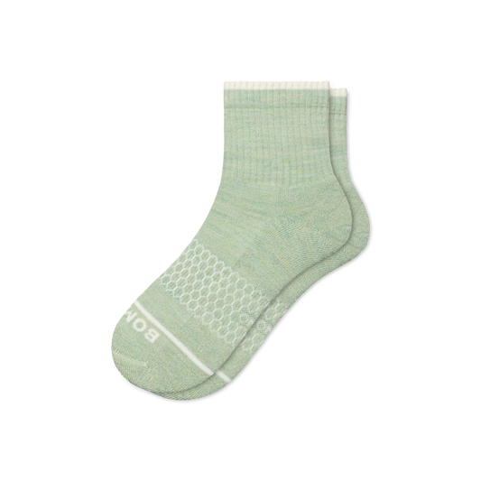Women's Merino Wool Blend Quarter Socks