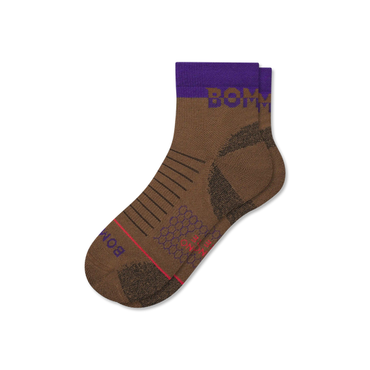 Women's Merino Wool Blend Hiking Quarter Socks