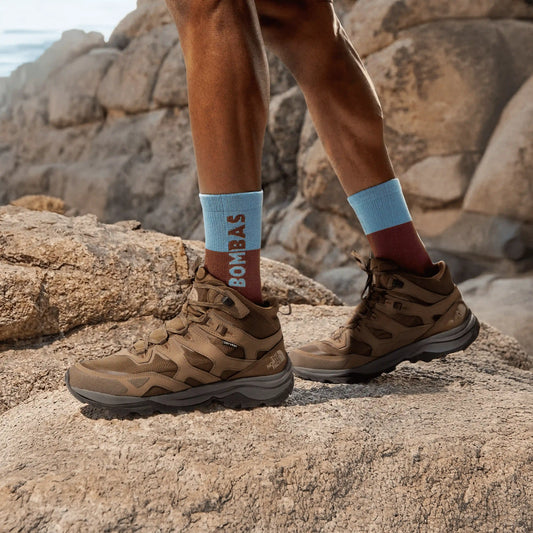 Men's Merino Wool Blend Hiking Calf Sock 3-Pack