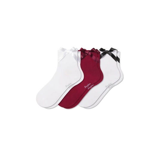 Women's Lightweight Bow Quarter Sock 3-Pack