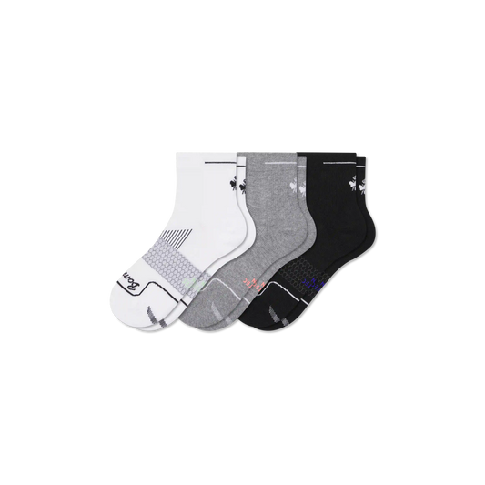 Men's Run Quarter Sock 3-Pack