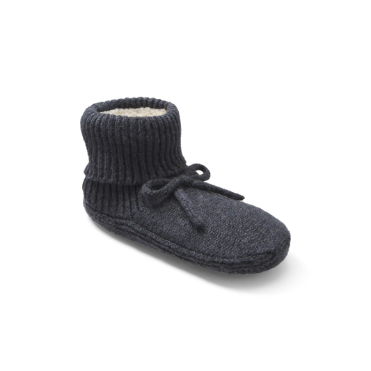 Women's Gripper Slipper Bootie - Sherpa-Lined