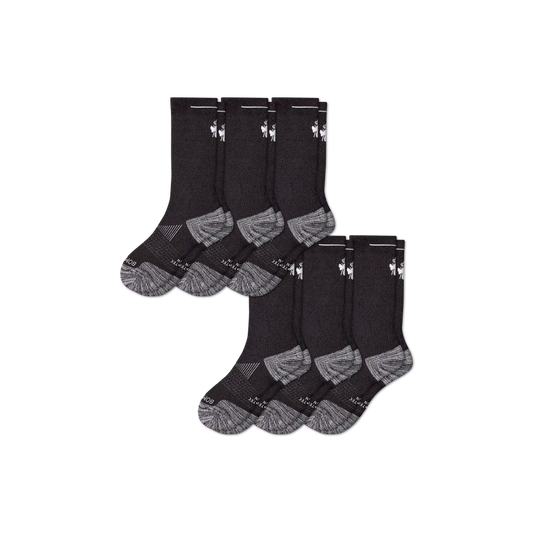 Men's Run Calf Sock 6-Pack