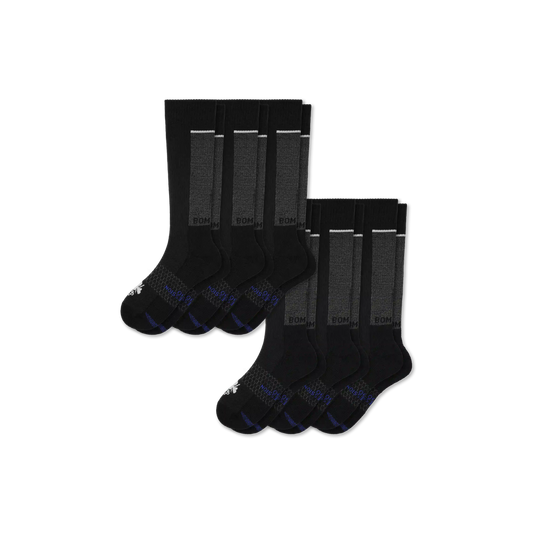 Women's Medical Grade Compression Knee High Sock 6-Pack (20-30mmHg)