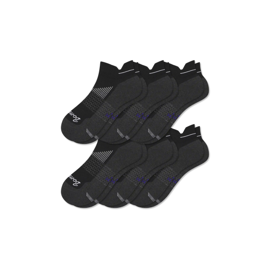Men's Merino Wool Blend Quarter Sock 4-Pack