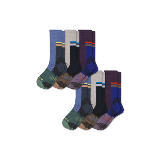 Women's Hiking Calf Sock 6-Pack