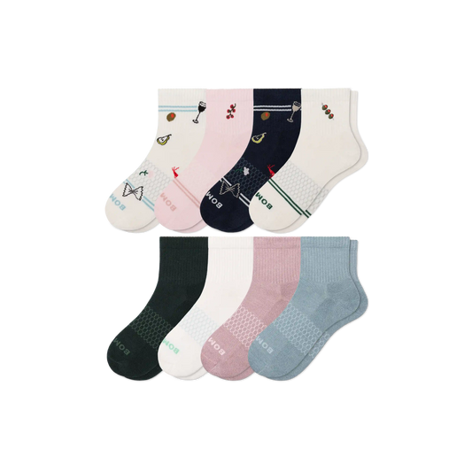 Women's Quarter Sock 8-Pack