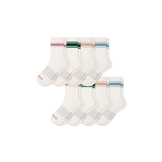 Women's Vintage Stripes Half Calf Sock 8-Pack