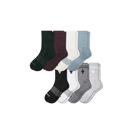 Men's Half Calf Sock 8-Pack