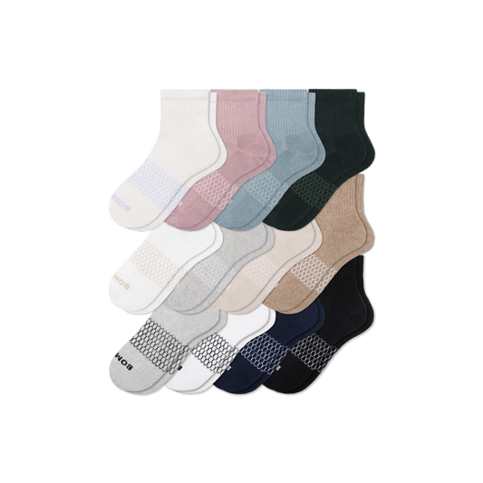 Women's Quarter Sock 12-Pack