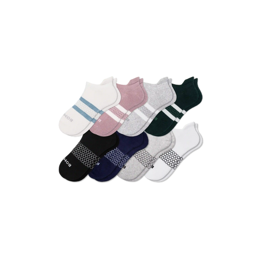 Women's Solids Ankle Sock 8-Pack