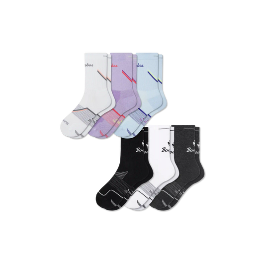 Women's Run Half Calf Sock 6-Pack