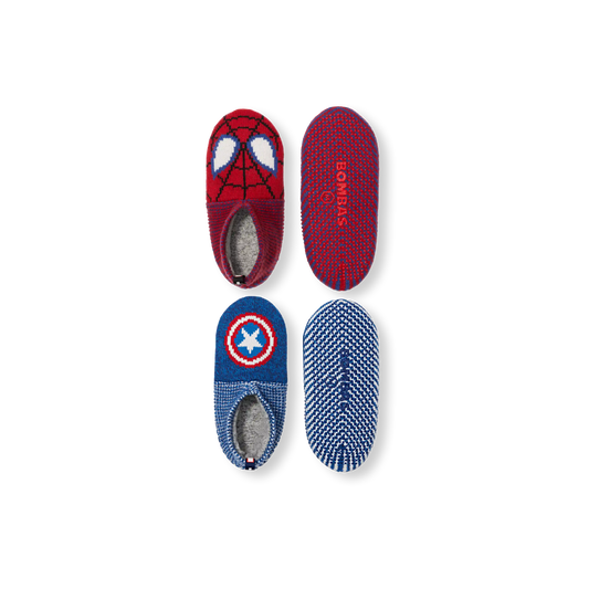 Marvel | Bombas Adult Gripper Slipper 2-Pack