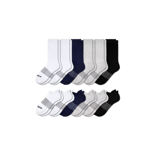 Men's Calf & Ankle Sock 12-Pack