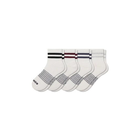 Men's Vintage Stripes Quarter Sock 4-Pack