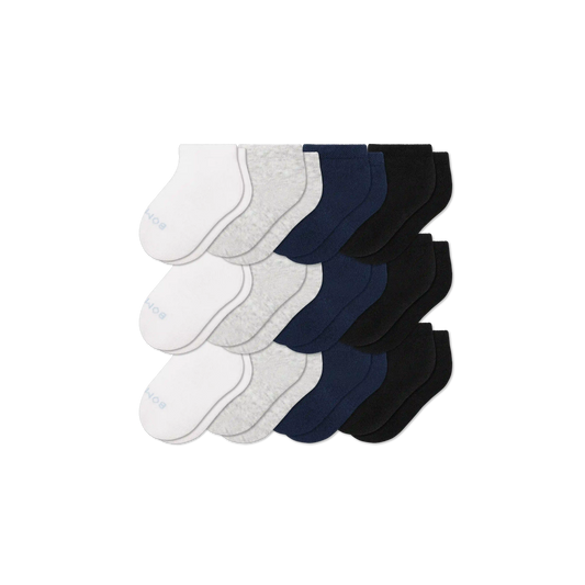 Toddler Lightweight Ankle Sock 12-Pack