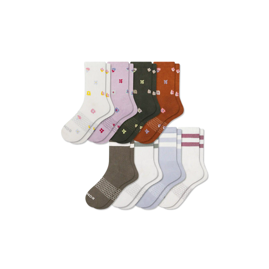 Women's Half Calf Sock 8-Pack