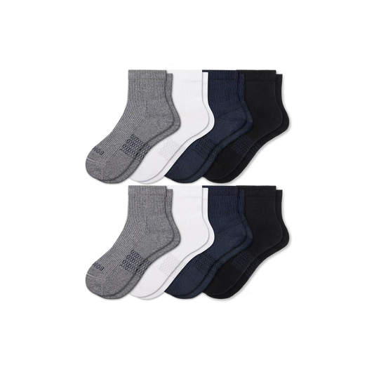 Women's Modern Rib Quarter Sock 8-Pack