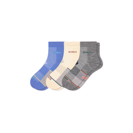 Women's UltraLite Sport Merino Wool Blend Quarter Sock 6-Pack